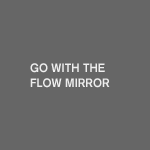 Go with the flow Mirror from dz design