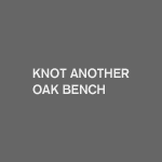Knot Another Oak Bench from dz design