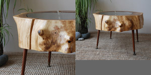 Oak Ring Coffee Table I