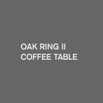 Oak Ring Coffee Table II